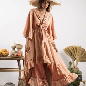 Sundress Juliana Dress in Terracotta